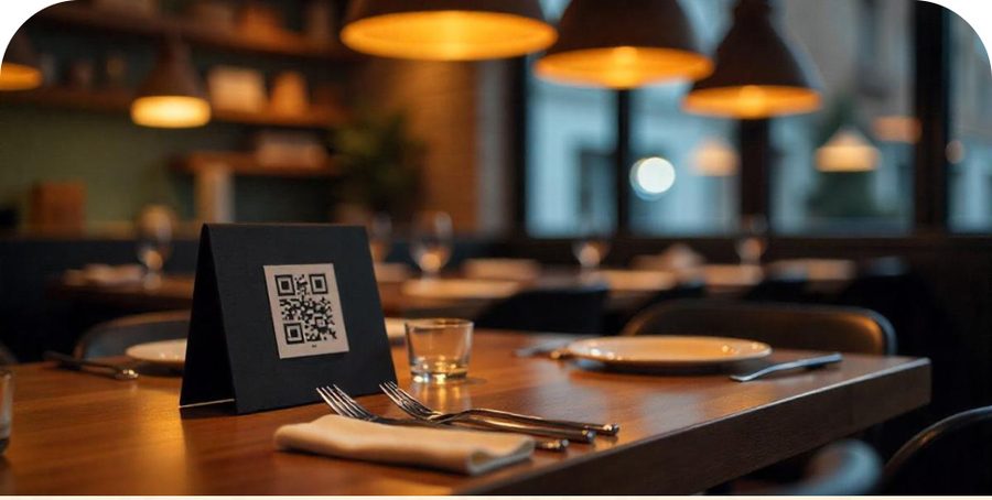 QR ordering table setup